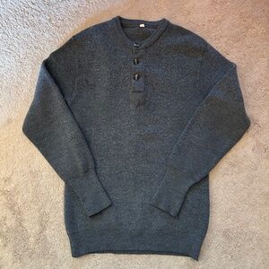 Soft Wool Gray Sweater